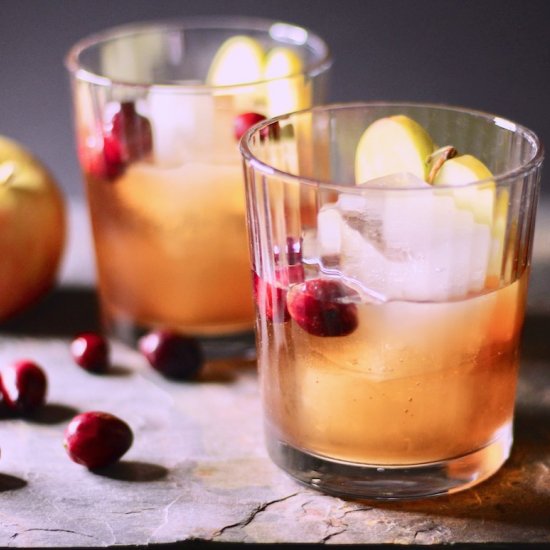 Cranberry Apple Brandy Cocktail