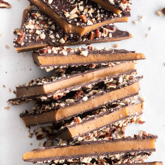 buttercrunch butter toffee