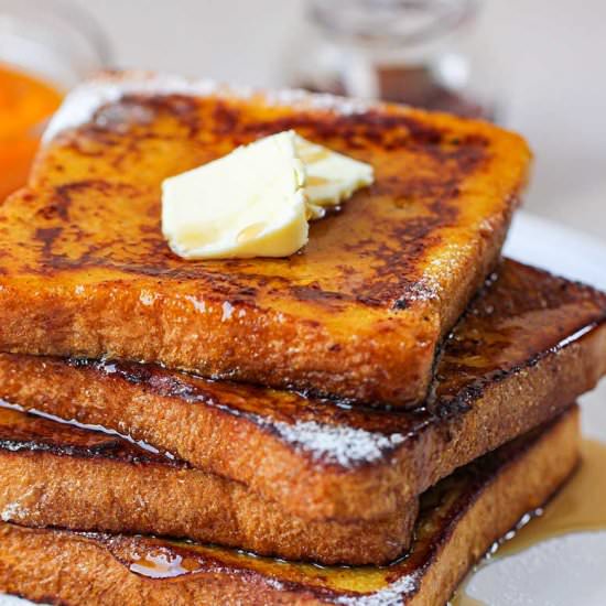 Pumpkin French Toast Recipe