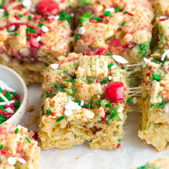 Christmas Rice Krispie Treats