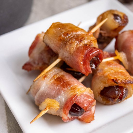 Bacon Wrapped Dates