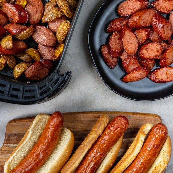 Air Fryer Smoked Sausage