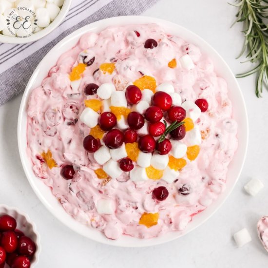 Cranberry Orange Fluff Salad