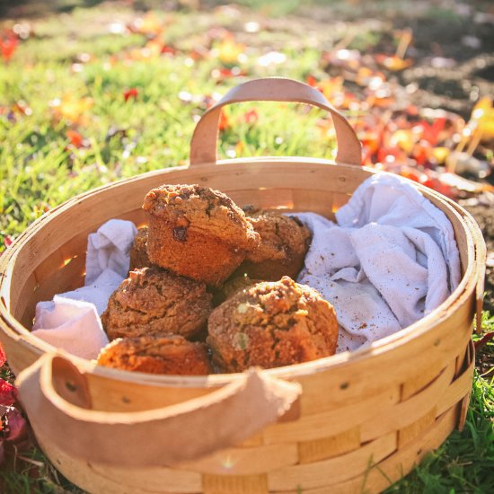 Cinnamon Crunch Pumpkin Muffins