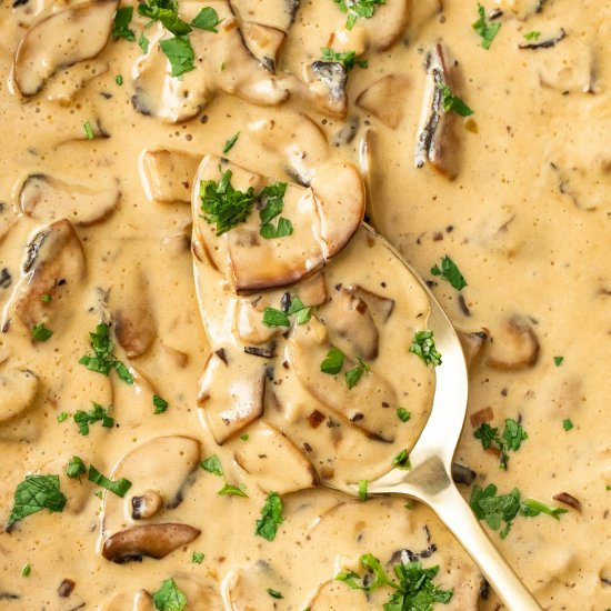 Creamy Mushroom Sauce