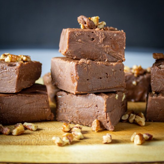 Easy Fudge Recipe (microwave)