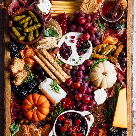 Epic Fall Charcuterie Board