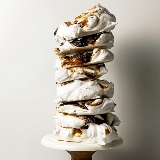 pumpkin butter meringues