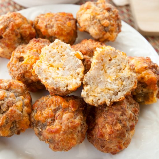 Air Fryer Sausage Balls