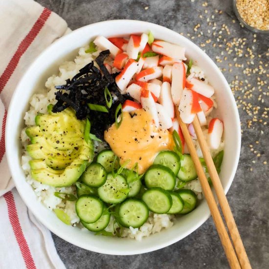 Sushi Bowl Recipe