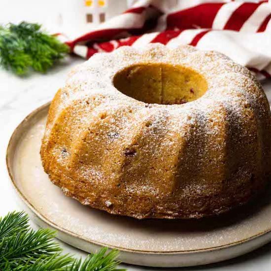 Christmas bundt cake