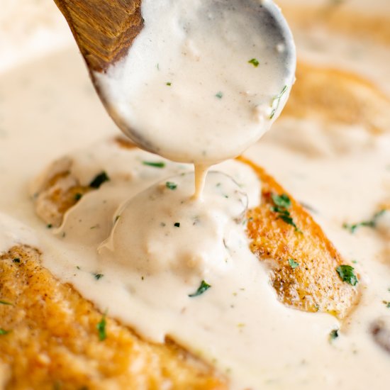 Creamy Chicken Marsala