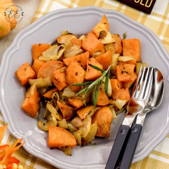 Rosemary Roasted Sweet Potatoes