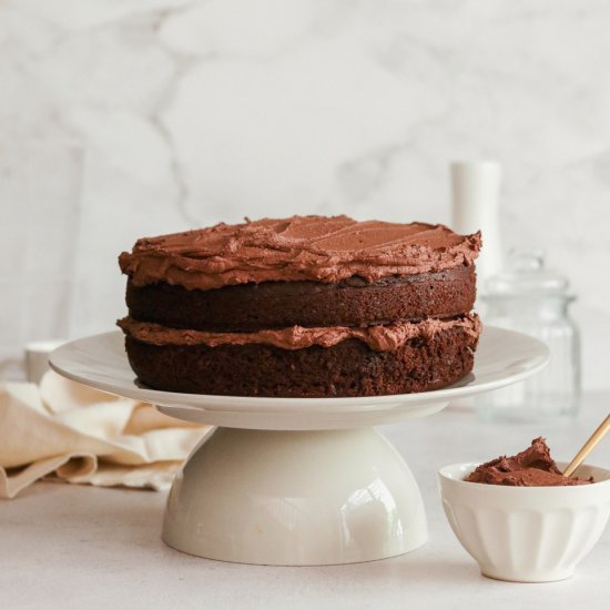 Chocolate gingerbread cake