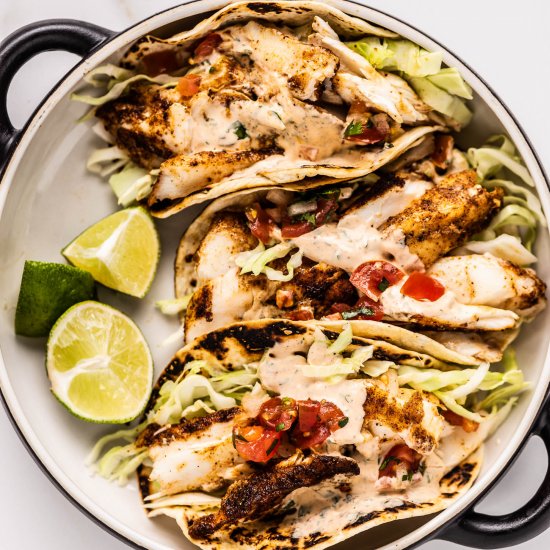 Grilled Fish Tacos