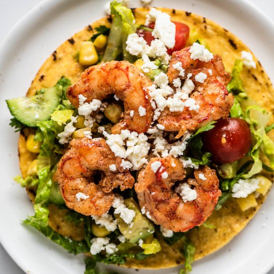 Shrimp Tostadas