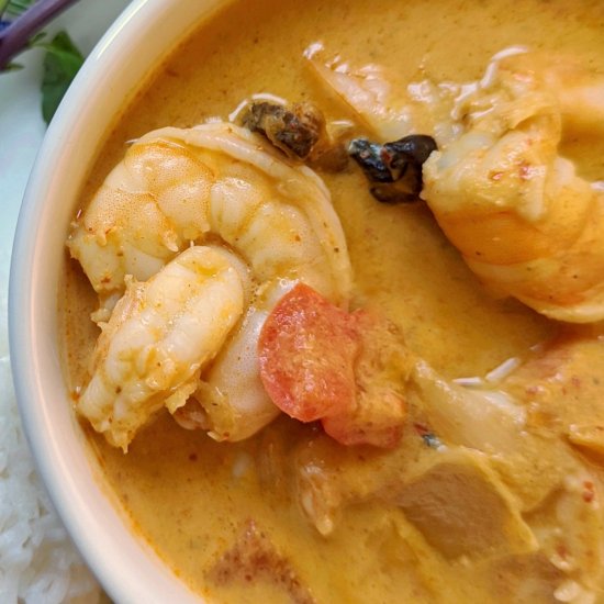 Shrimp Panang Curry