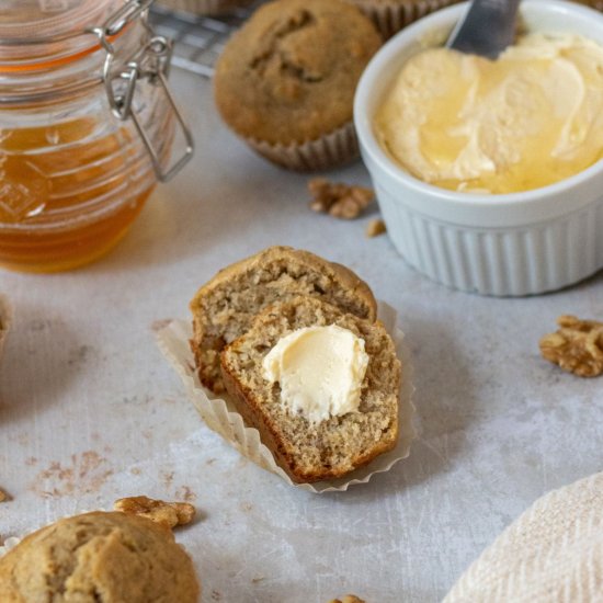 Banana Walnut Muffins