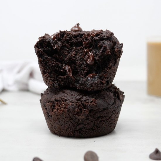 Chocolate Chunk Tahini Muffins