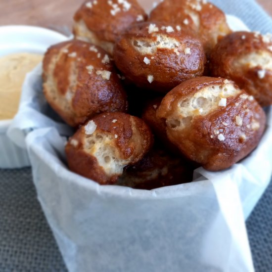 Paleo Soft Pretzel Bites