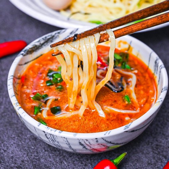 Spicy Tsukemen Dipping Ramen