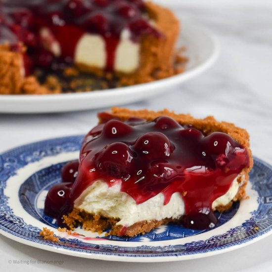 No Bake Cherry Cheesecake Pie