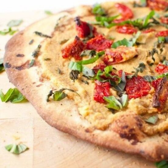 Guilt-free vegan pizza