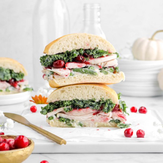 Thanksgiving Leftovers Sandwich