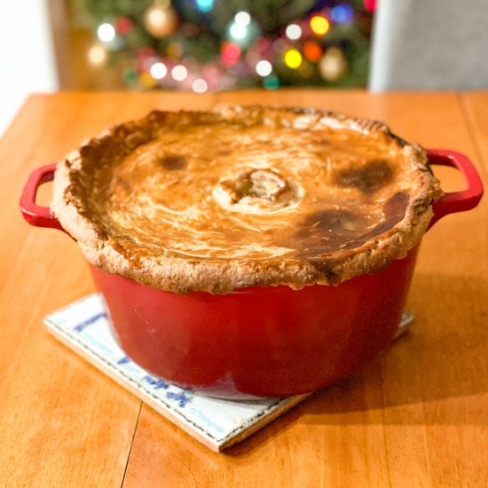 Lac-Saint-Jean Tourtiere (meat pie)