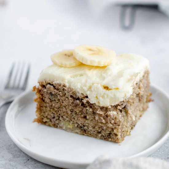 Gluten Free Banana Cake