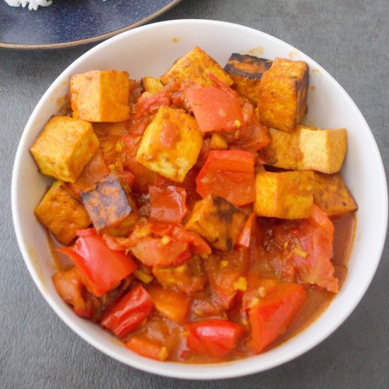 Tofu & Pepper Curry