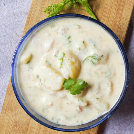 Aloo Ka Raita | Potato Raita