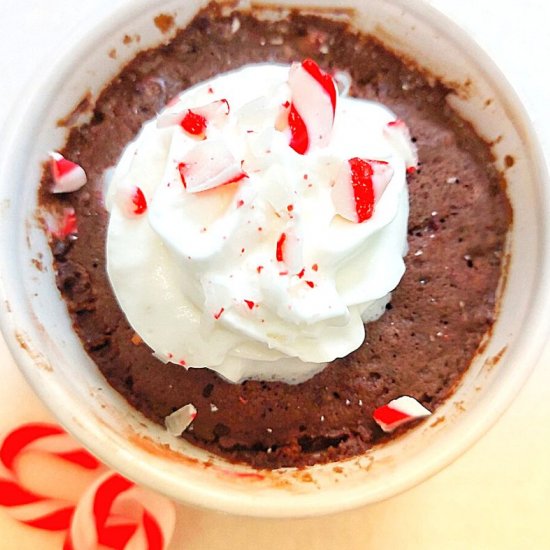 Christmas Mug Cake