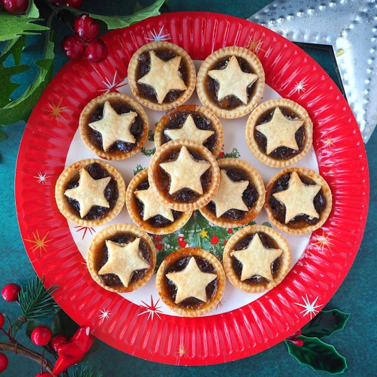 Christmas mince tarts