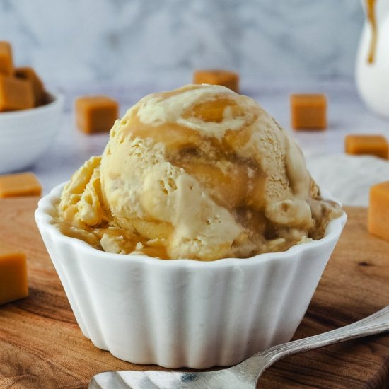 Butterscotch ice cream