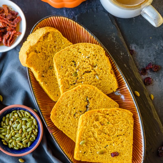 Multigrain Pumpkin Bread