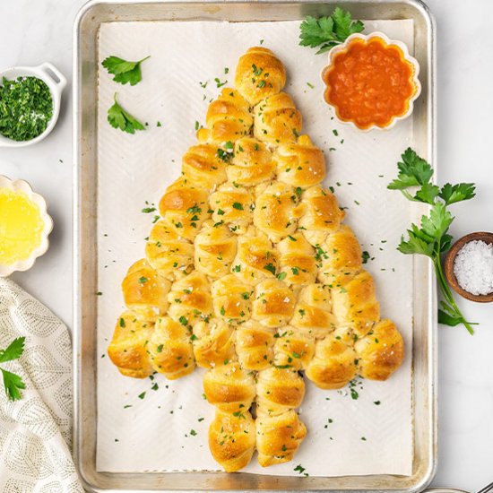 Crescent Roll Christmas Tree