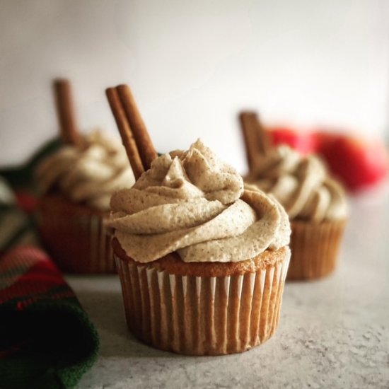 Apple Pie Cupcakes