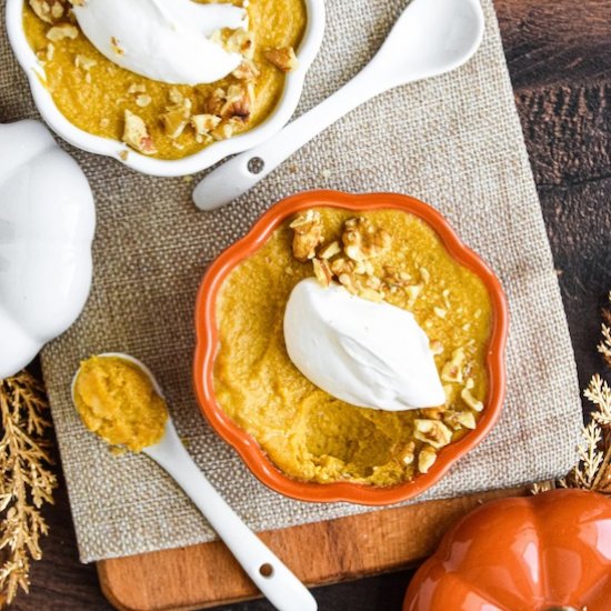 Creamy Vegan Pumpkin Mousse