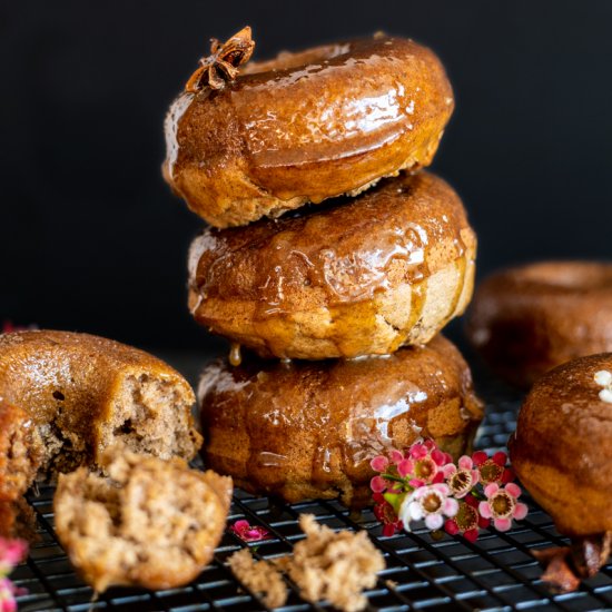 CHAI SPICED DOUGHNUTS