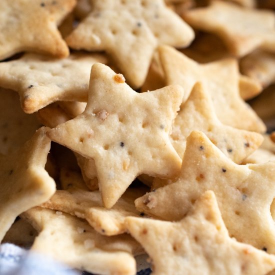 Sourdough Discard Crackers