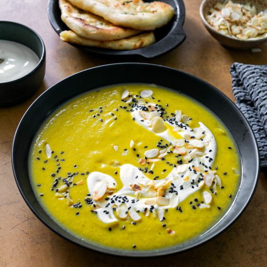 Curried Madras Cauliflower Soup