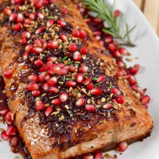 Holiday Baked Salmon