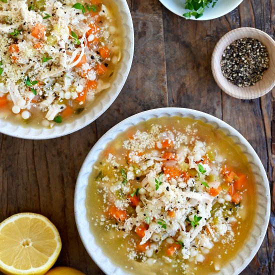 Quick Leftover Turkey Soup