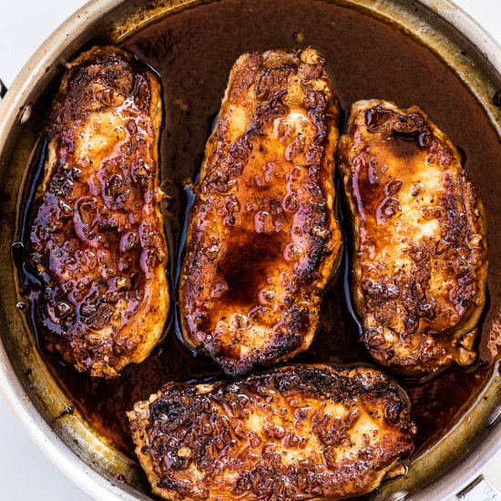 Honey Garlic Pork Chops