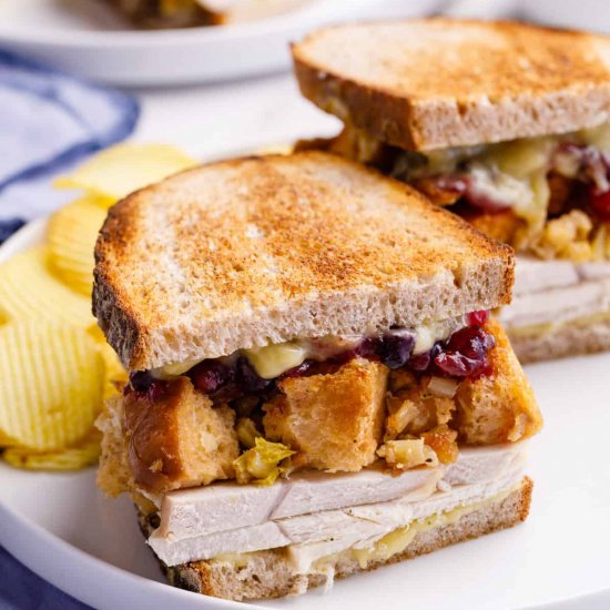 Leftover Turkey Sandwich