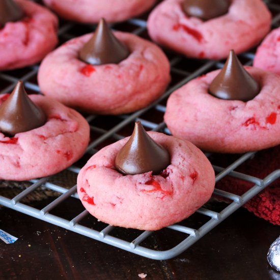 Cherry Kiss Cookies