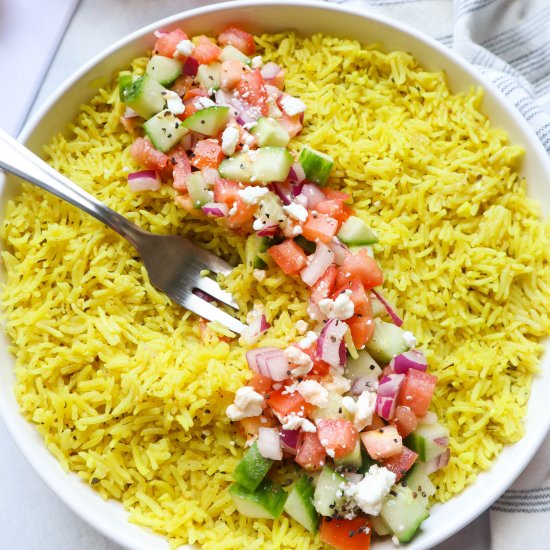 The Best Yellow Mediterranean Rice