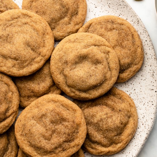 Vegan Chai Spiced Sugar Cookies