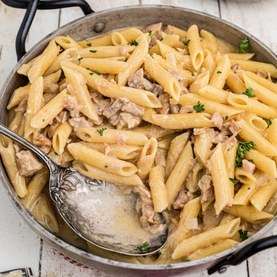 One Pot Turkey Pasta